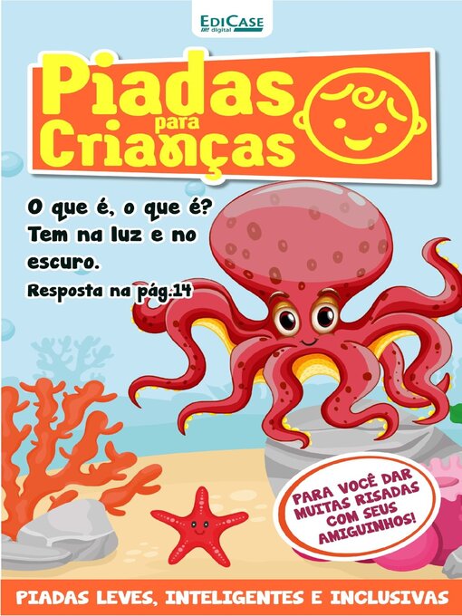 Cover image for Piadas para Crianças